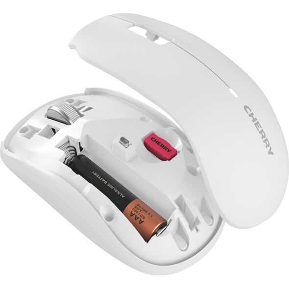 Mysz Cherry CHERRY Mouse MW 2200 Wireless white 1300 dpi, Silent, Symmetrisch 14182329 4025112112140