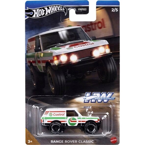 Mattel HW SAMOCHODZIK SPEED GRAPHICS MIX HWR60 B/C24 14182838 194735219285