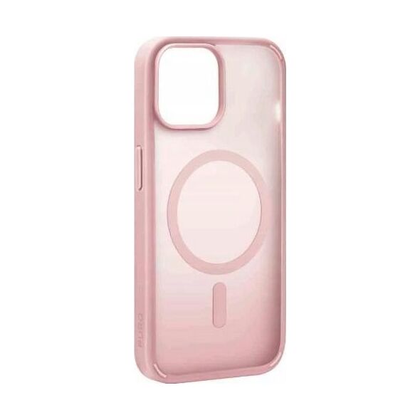 Puro Etui silikonowe Puro Gradient MagSafe do iPhone 15 - różowe 14187519 8018417455834