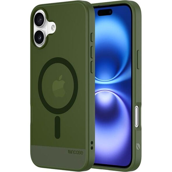 Incase Incase Slim Case MagSafe - Etui iPhone 16 Plus (Highland Green) 14196127 810006546538