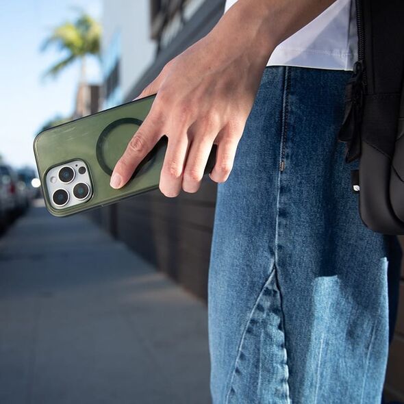 Incase Incase Slim Case MagSafe - Etui iPhone 16 Plus (Highland Green) 14196127 810006546538