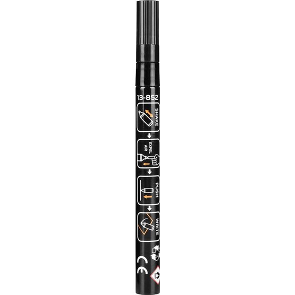 Neo Marker budowlany, czarny, permanentny, wodoodporny, lakierowy, aluminiowy, 4 szt 14196186 5907558475968