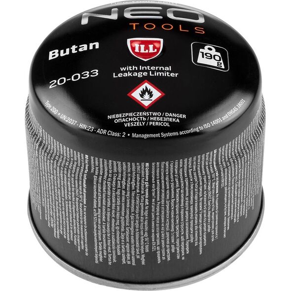 Neo Nabój Z Gazem Butan 190g, Nabijany 14197072 5907558468939
