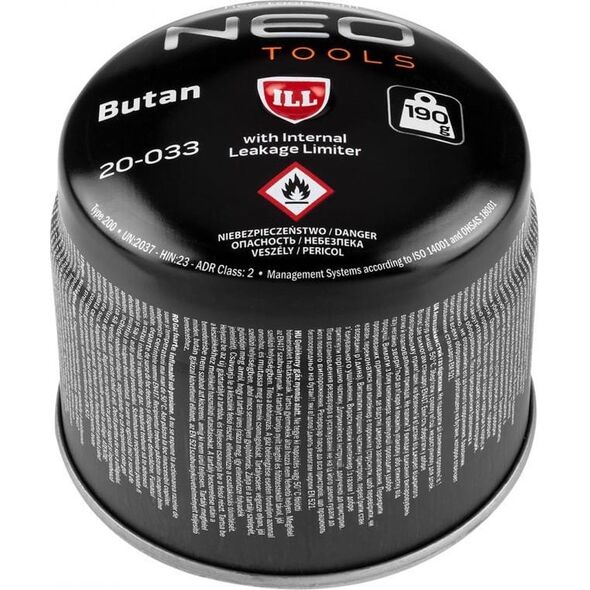 Neo Nabój Z Gazem Butan 190g, Nabijany 14197072 5907558468939