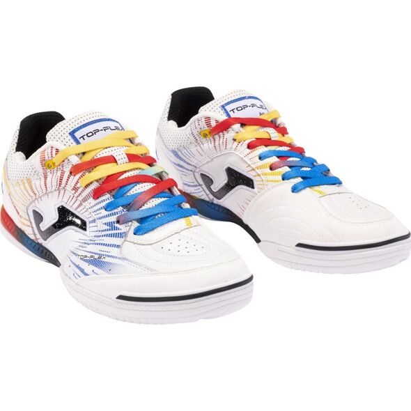 Joma Buty piłkarskie Joma Top Flex 2476 Indoor biało-czerwone TOPW2476IN 44,5 14198470 8445954891656