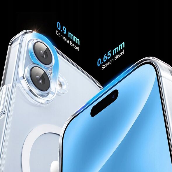 Ugreen Etui Ugreen Classy Clear Magnetic na iPhone 16 Plus - przezroczyste 14202352 6941876249220