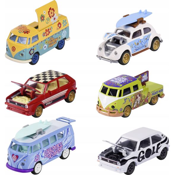 Simba MAJORETTE VW Deluxe Cars 6 rodzai Simba mix cena za 1 szt 14202387 3467452065426
