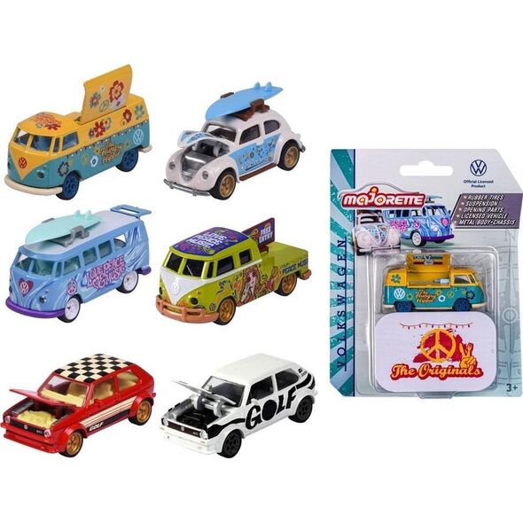 Simba MAJORETTE VW Deluxe Cars 6 rodzai Simba mix cena za 1 szt 14202387 3467452065426