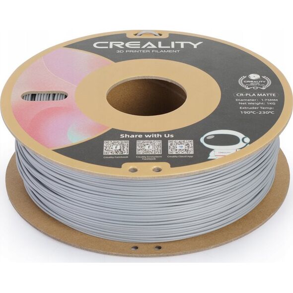 Creality Filament Creality PLA, 1kg, 1.75mm, grey (3301010066) 14202438 6971636408604