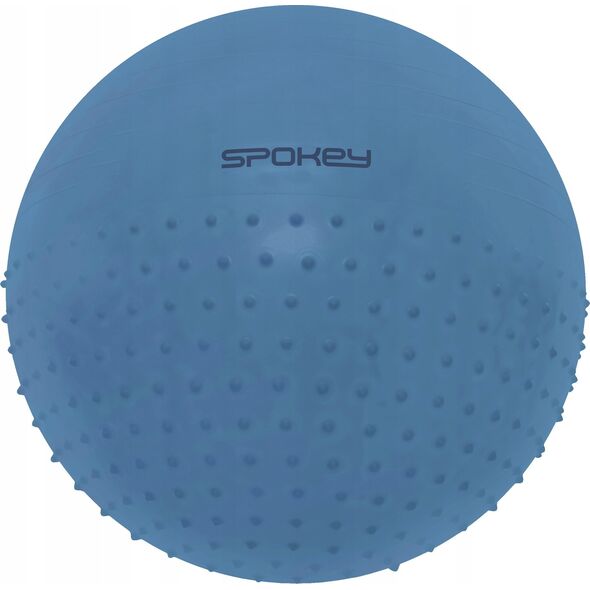 Spokey Piłka gimnastyczna z częścią do masażu Spokey HALF FIT 75cm 14203889 5905339436290