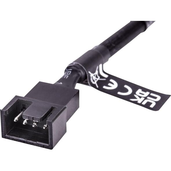 Thermaltake 4-pin - 4-pin x2, 0.11m, Czarny (AC-060-CO1OTN-F1) 14204274 4713227530736