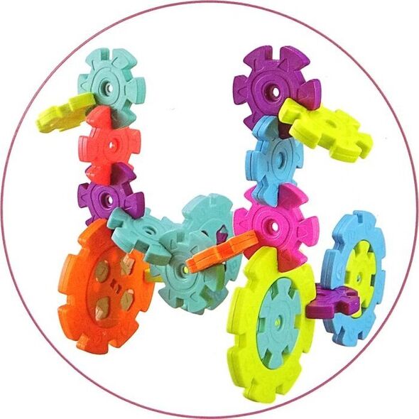 LeanToys Klocki Konstrukcyjne Płatki Śniegu 120 Elementów LEAN Toys 14204672 5905515351263
