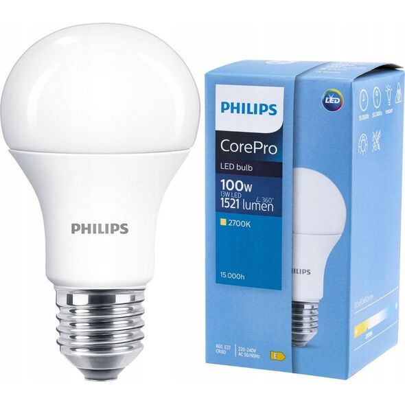 Piłap Żarówka LED Philips 929001234502 13-15W (100W) E27 A67 1521lm 2700K 14205162 8720169169012