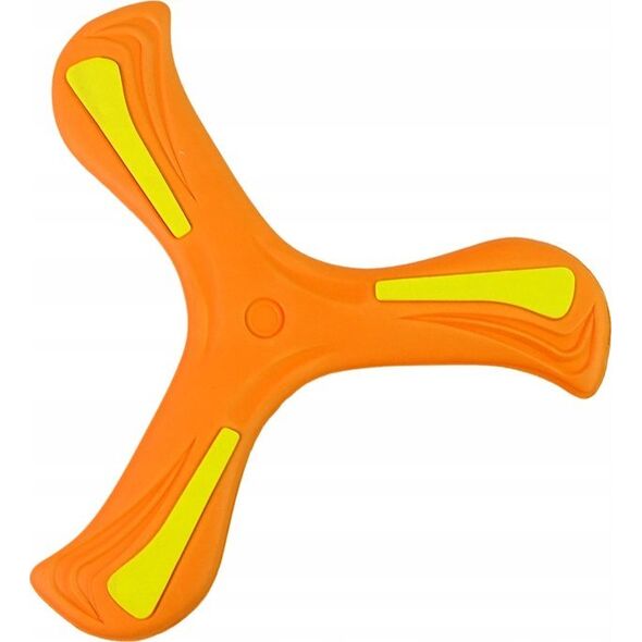 LeanToys Bumerang Latający Dysk Do Rzucania Pomarańczowy Dla Dzieci LEAN TOYS 14206582 5905323217324