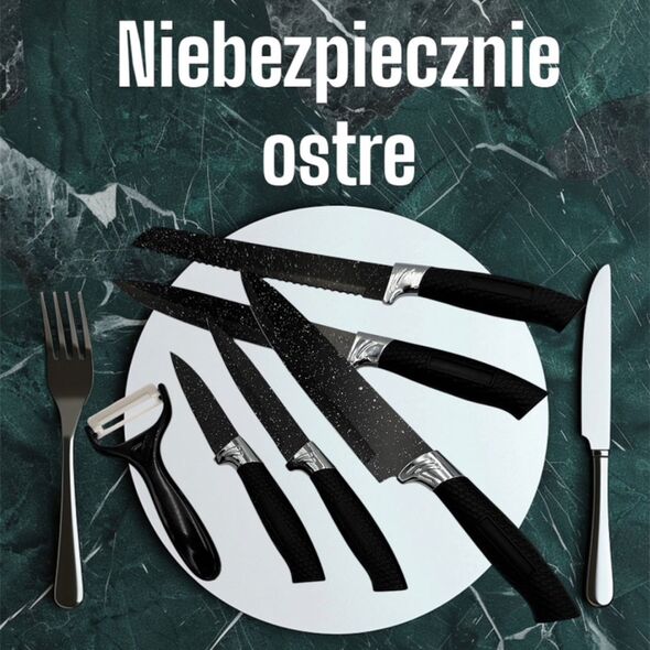 Brunbeste 6-ELEMENTOWY ZESTAW NOŻY GRANITOWYCH 1559 14206685 5906716915599