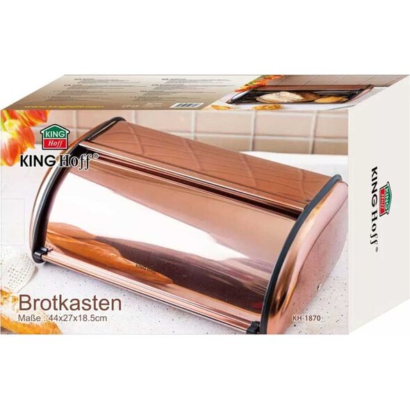 Chlebak KingHoff CHLEBAK STALOWY KINGHOFF KH-1870 różowe złoto 14209034 5908287218703