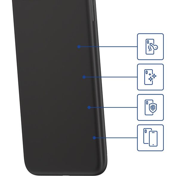3MK 3MK Matt Case Motorola Moto G35 5G  czarny/black 14209769 5903108608923