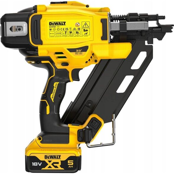 Zszywacz Dewalt DEWALT.NAILER 18V   DCN930P2 33deg 64-90mm 2x5.0Ah 14211612 5902013967903