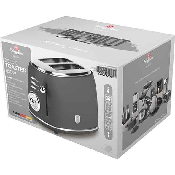 Toster Berlinger Haus TOSTER DO GRZANEK BERLINGER HAUS BH-9643 ANTRACIT 14214123 5999108481659