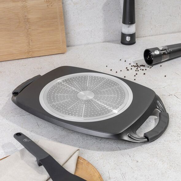 Patelnia Berlinger Haus PŁYTA GRILLOWA TYTANOWA 47cm BERLINGER HAUS BH-8137 ANTRACIT 14214127 5999108467769