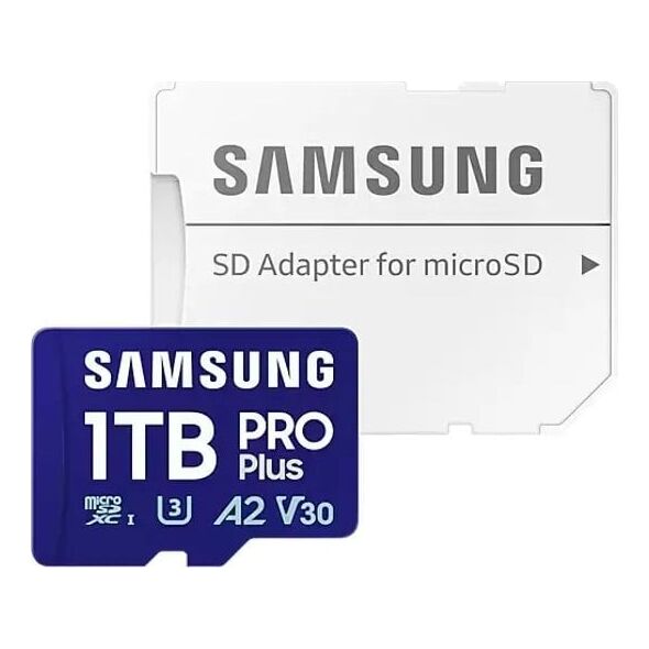 Karta Samsung SAMSUNG Pamiec Micro SD 1TB PRO Plus + adptr 14214313 8806095388380