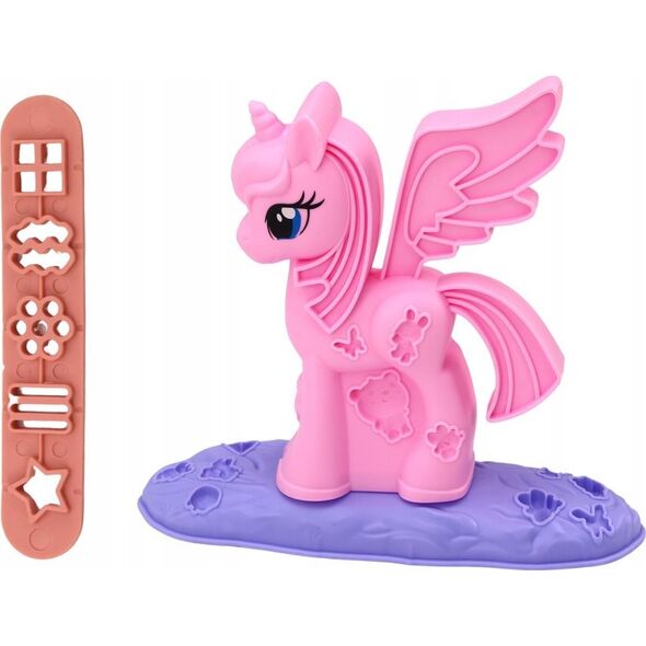 LeanToys Ciastolina Jednorożec DIY Masa Plastyczna Zestaw Akcesoria 14214905 5905991004042