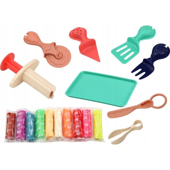 LeanToys Ciastolina Jednorożec DIY Masa Plastyczna Zestaw Akcesoria 14214905 5905991004042