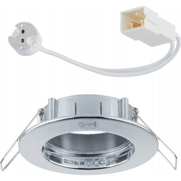 Paulmann Oprawa wbudowana Premium Line max. 1x50W IP44 Chrom 14215124 4000870179468