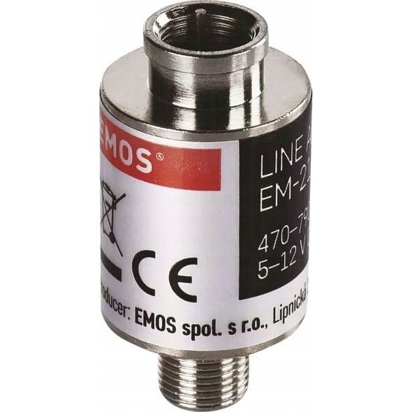 Emos Liniowy wzmacniacz antenowy Emos J5710 30 dB 14215176 8592920040966