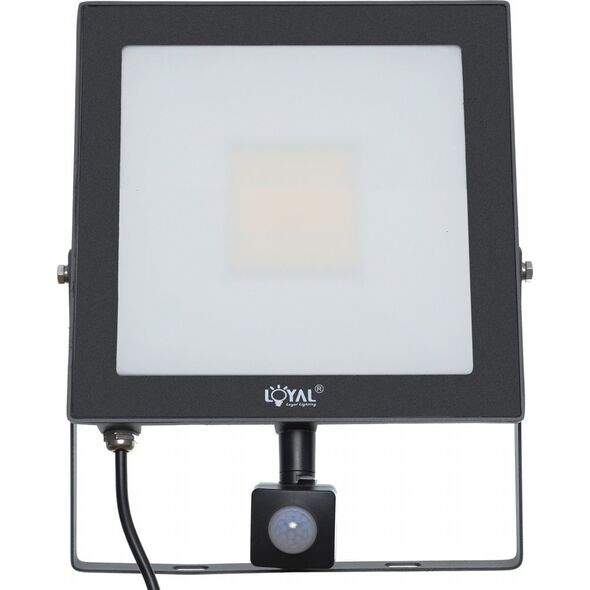 Naświetlacz Loyal Lighting LAMPA Zew. LED Loyal Lighting 7200lm LUMILEDS IP65 4K sensor one size 14217196 5906721171041