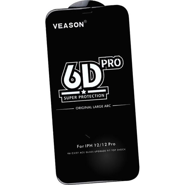 Veason Szkło Hartowane 6D Pro Veason Glass - do Samsung Galaxy A53 5G czarny 14221186 5903396162916
