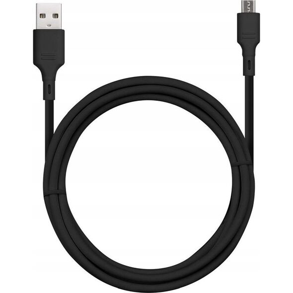 Kabel USB Bluestar BLUE STAR kabel 2A USB A do Micro USB DC-001AM2.0 1 m czarny 14221261 5903396281617