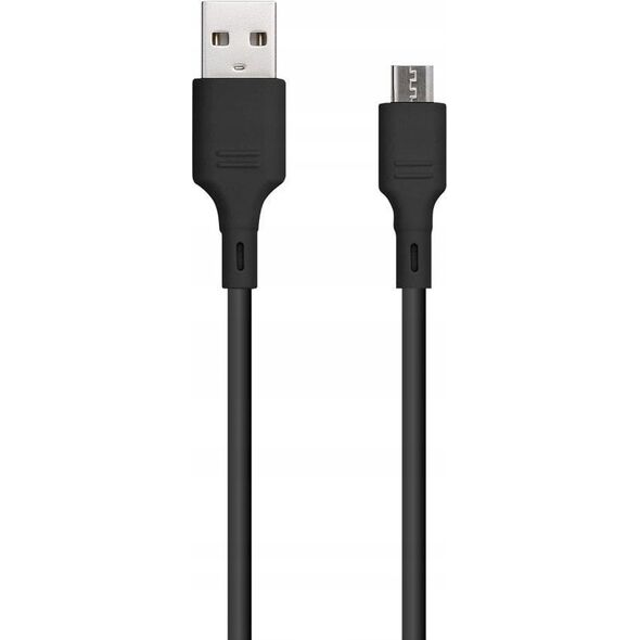 Kabel USB Bluestar BLUE STAR kabel 2A USB A do Micro USB DC-001AM2.0 1 m czarny 14221261 5903396281617