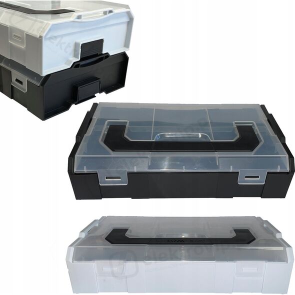 L-boxx L-BOXX Werkzeugkoffer Mini Schwarz/Anthrazit (Deckel opak) 14222282 4045294846060