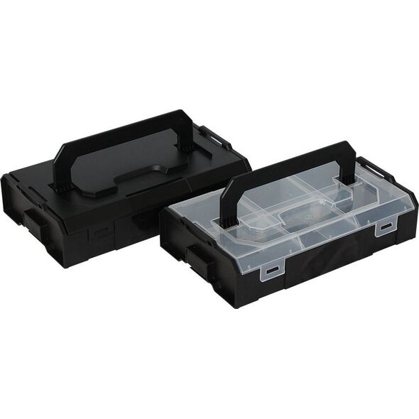 L-boxx L-BOXX Werkzeugkoffer Mini Schwarz/Anthrazit (Deckel opak) 14222282 4045294846060