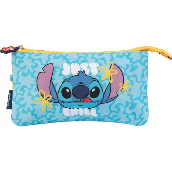 Piórnik Disney Disney Stitch Tropical - Piórnik 3-komorowy 14222475 8435497295257