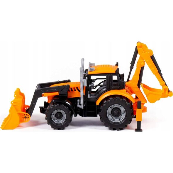 Polesie TRAKTOR KOPARKOLADOWAR 31X15X15 PROGRES POM WAD8 14222725 4810344091789