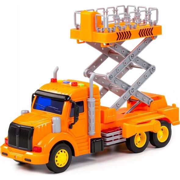 Polesie AUTO CIEZAR Z PODNOSNIK 33CM DZ/SW WADERP WB8 14222741 4810344089779