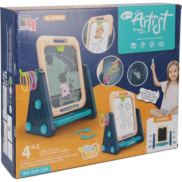 Mega Creative TABLICA MAGNET 2W1 AKC STOJ 43X36X10 MC PUD 12 14222996 5905523639476