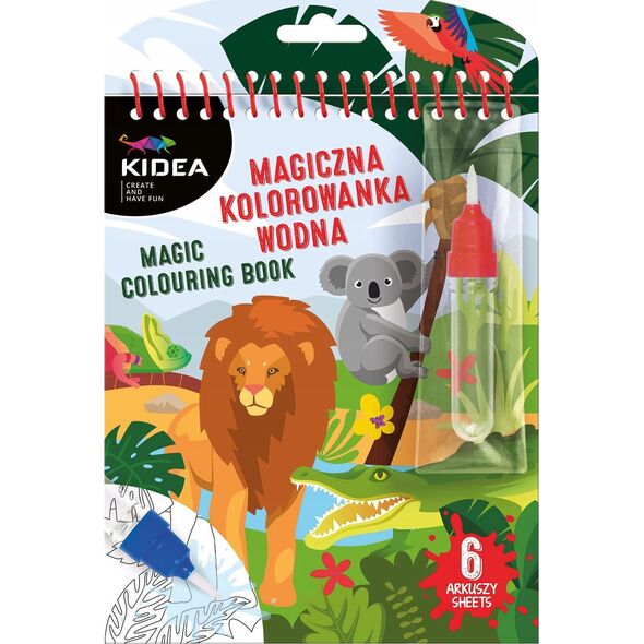 Derform MALOWANKA WODNA Z PISAK 150X225 SAFARI KIDEA B/C 14223044 5906601700446