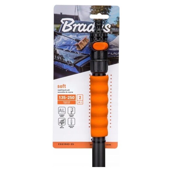 Bradas MYJKA SAMOCHODOWA SOFT Z ZAWOREM TELESKOPOWA 150-250cm 2-PŁASZCZYZNOWA 14224349 5907544447023