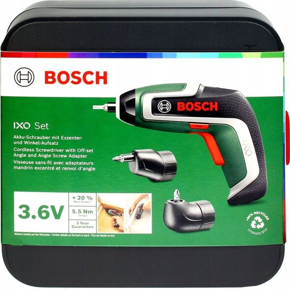 Bosch BOSCH WKRĘTAK 3,6V IXO 7 14224450 4053423234763