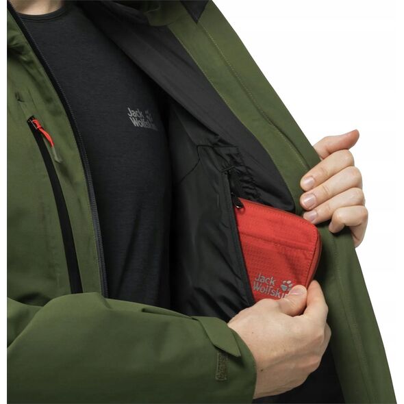 Kurtka męska Jack Wolfskin Jack Wolfskin Eagle Peak 2l Jkt M 1112993-4129 Zielone XL 14224968 4064993498042