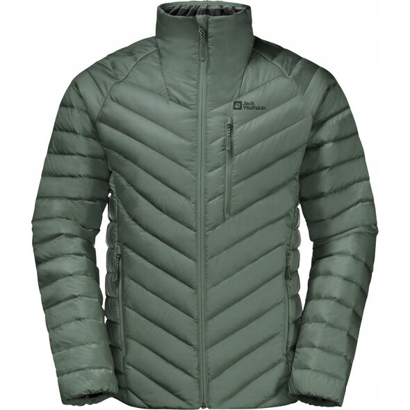 Kurtka męska Jack Wolfskin Jack Wolfskin Passamani Down Jkt M 1207151-4311 Zielone 3XL 14225008 4064993520996