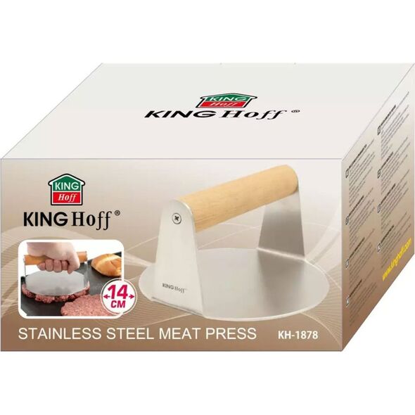 KingHoff PRASKA DOCISK DO STEKÓW BURGERÓW KINGHOFF KH-1878 14225975 5908287218789