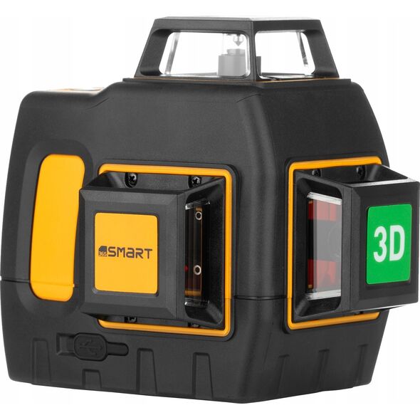 SMART365 laser płaszczyznowy 3x360, 40m, zielony pilot, bluetooth 14226179 5901769688230