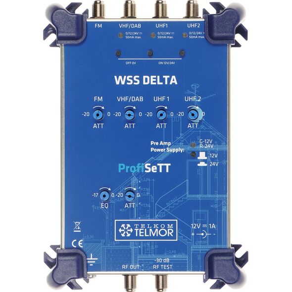 Telmor WZMACNIACZ WIELOZAKRESOWY WSS-DELTA ProfiSETT TELMOR 14228194 5902887085598