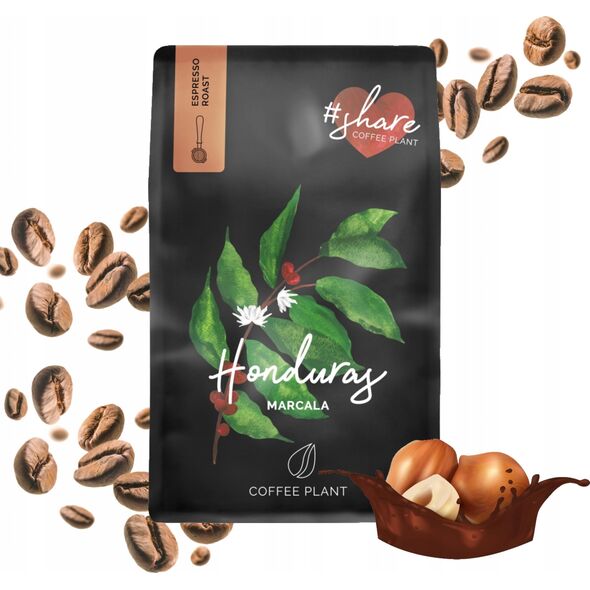 Kawa ziarnista Coffee Plant COFFEE PLANT - Honduras La Paz Marcala Washed Espresso 250g 14233453 5903815292101