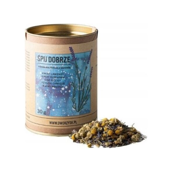 Dworzysk Dworzysk - Śpij Dobrze - Herbata sypana 30g 14233485 5901122626107