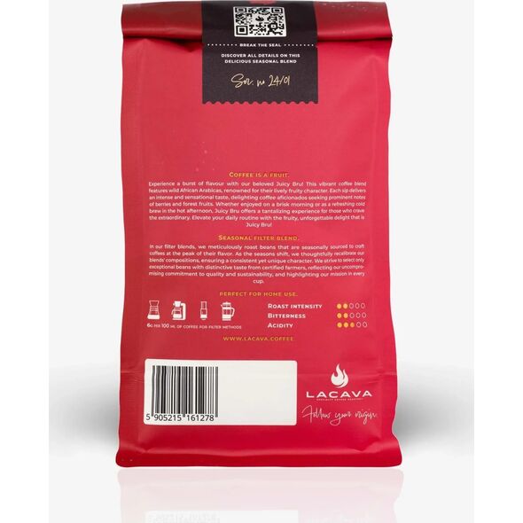 Kawa ziarnista LaCava LaCava - Juicy BRU Filter 350g 14233524 5905215161278